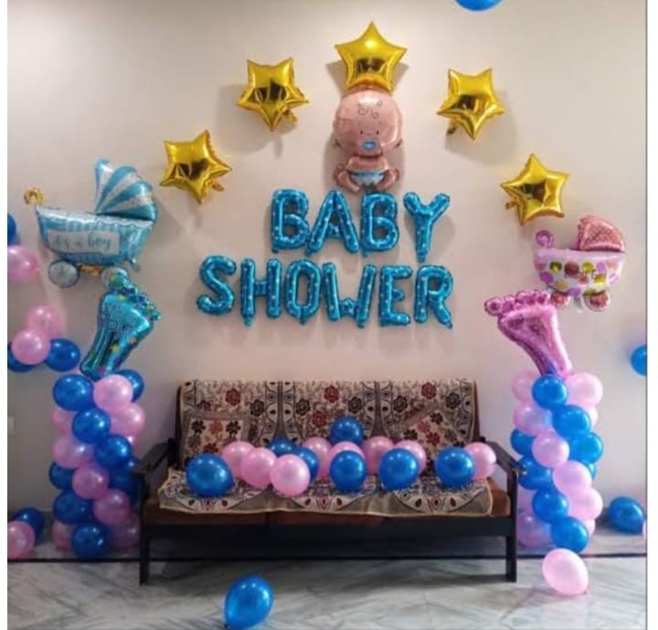 Baby shower decor 