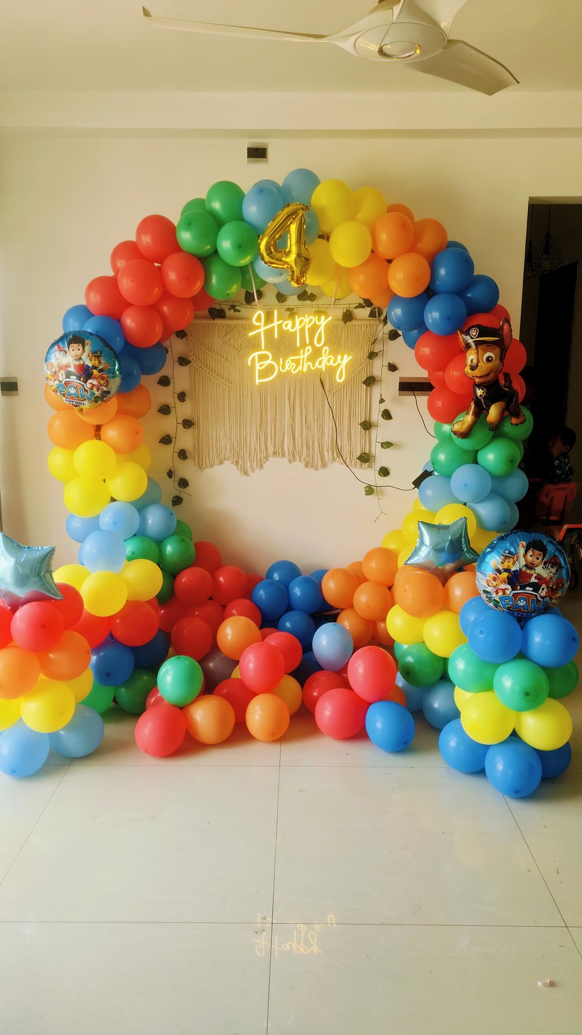 Paw patrol birthday decoration 