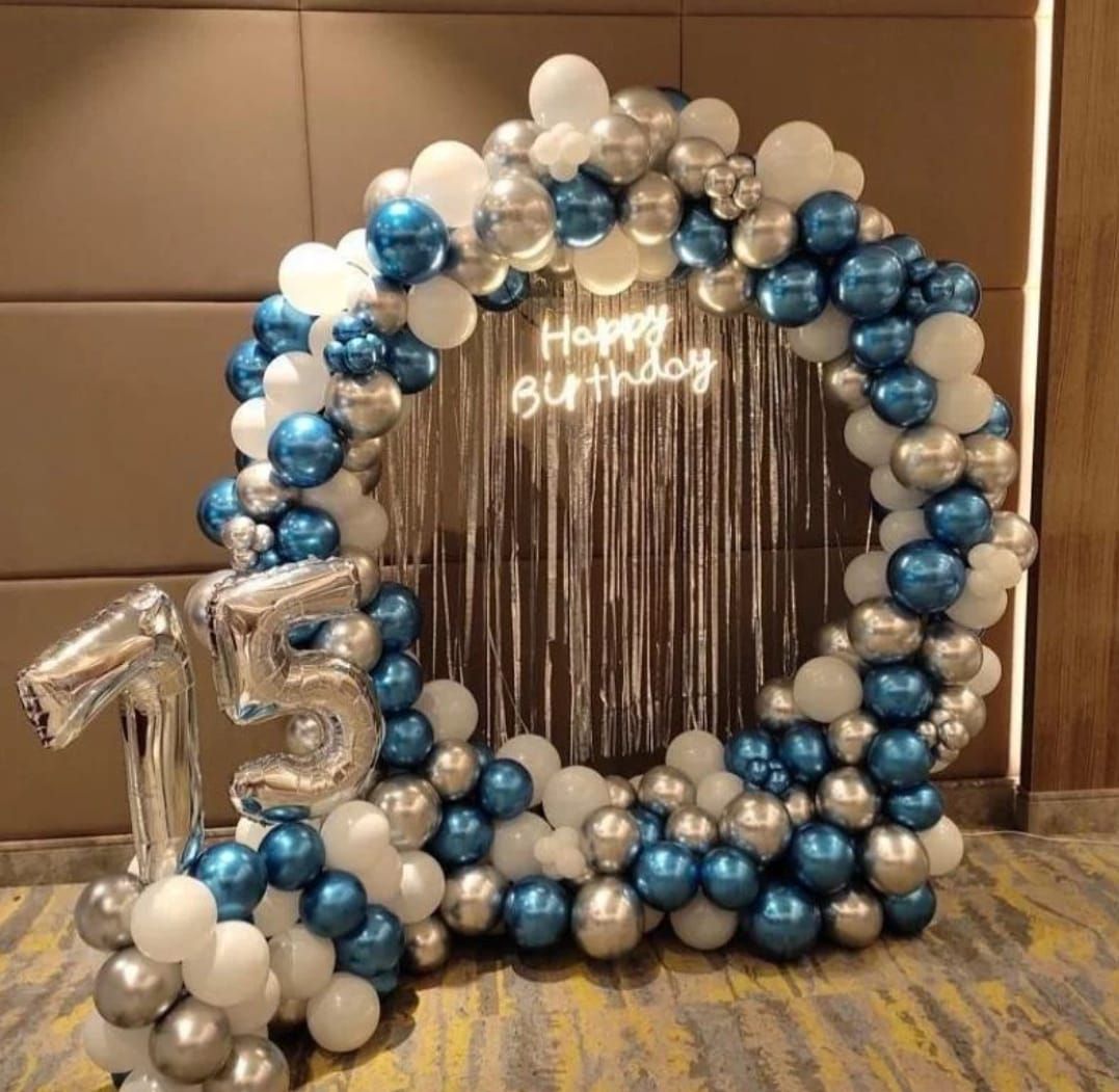 75th birthday decoration ring