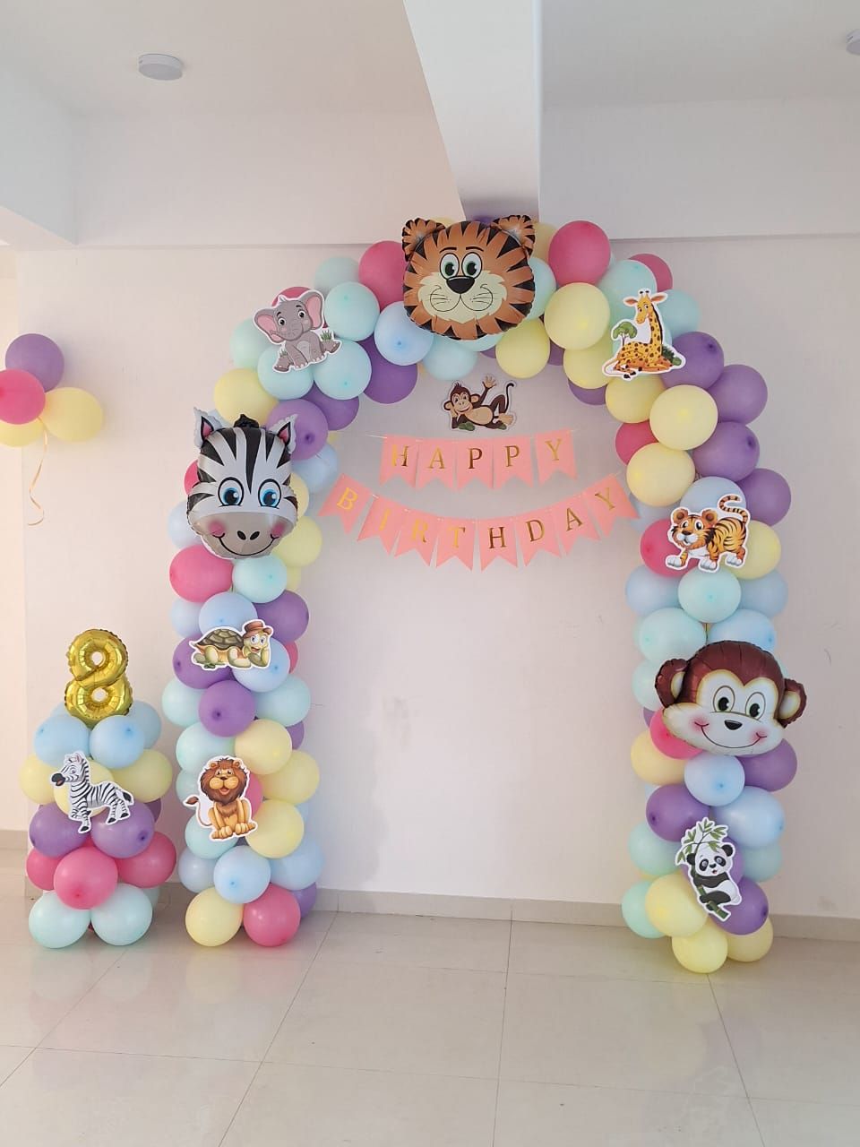 Jungle theme decoration Arch 