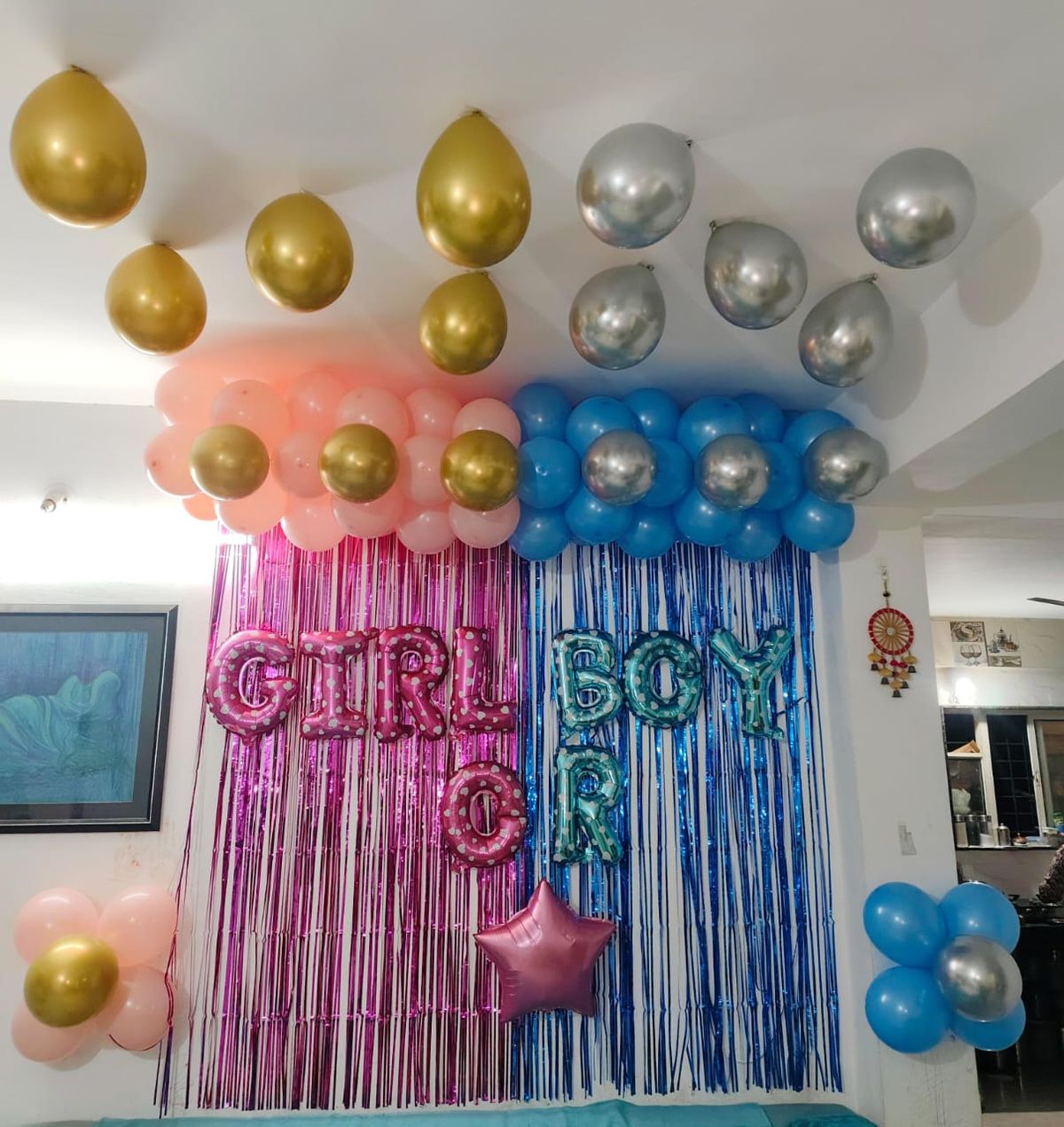 Boy or Girl Decoration for baby shower 
