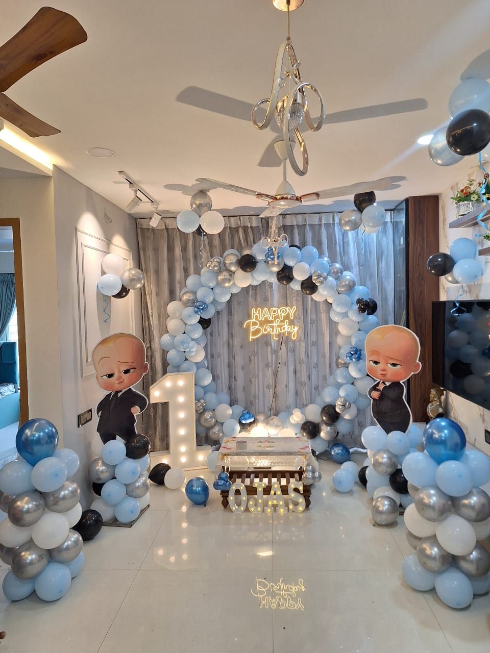 Baby Boss theme decoration 