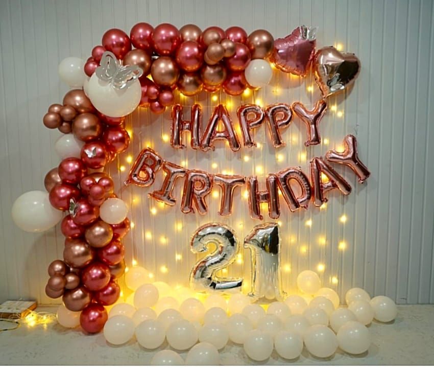 21st birthday decoration primium arch decor 