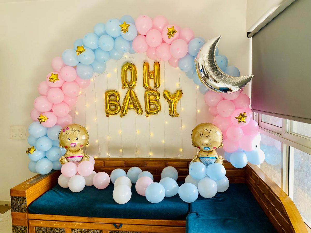 Oh baby decor on wall