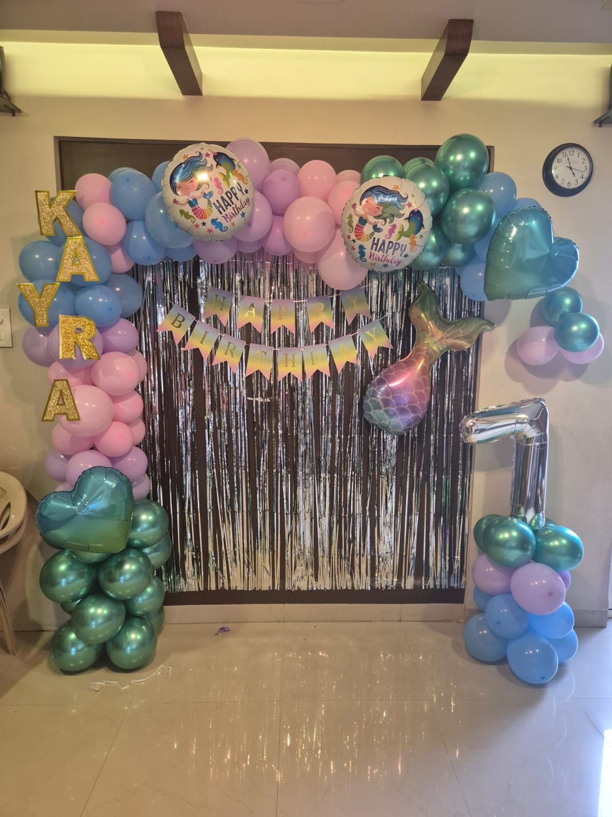 Marmaid/ under the sea theme decoration 