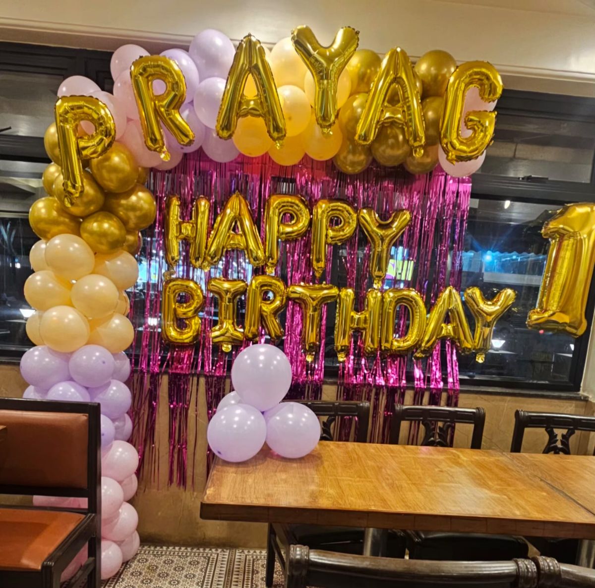 1st birthday decorators 