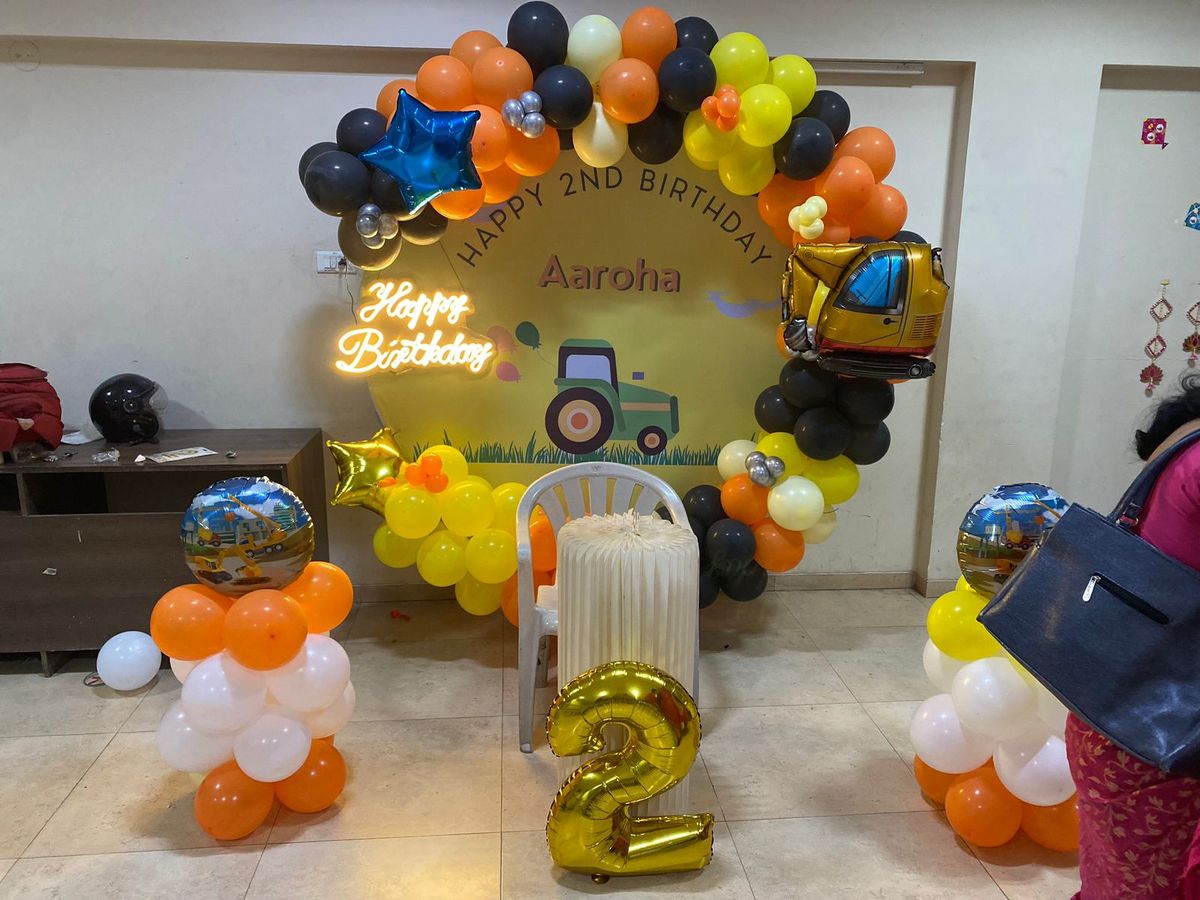 2nd birthday decoration boy 