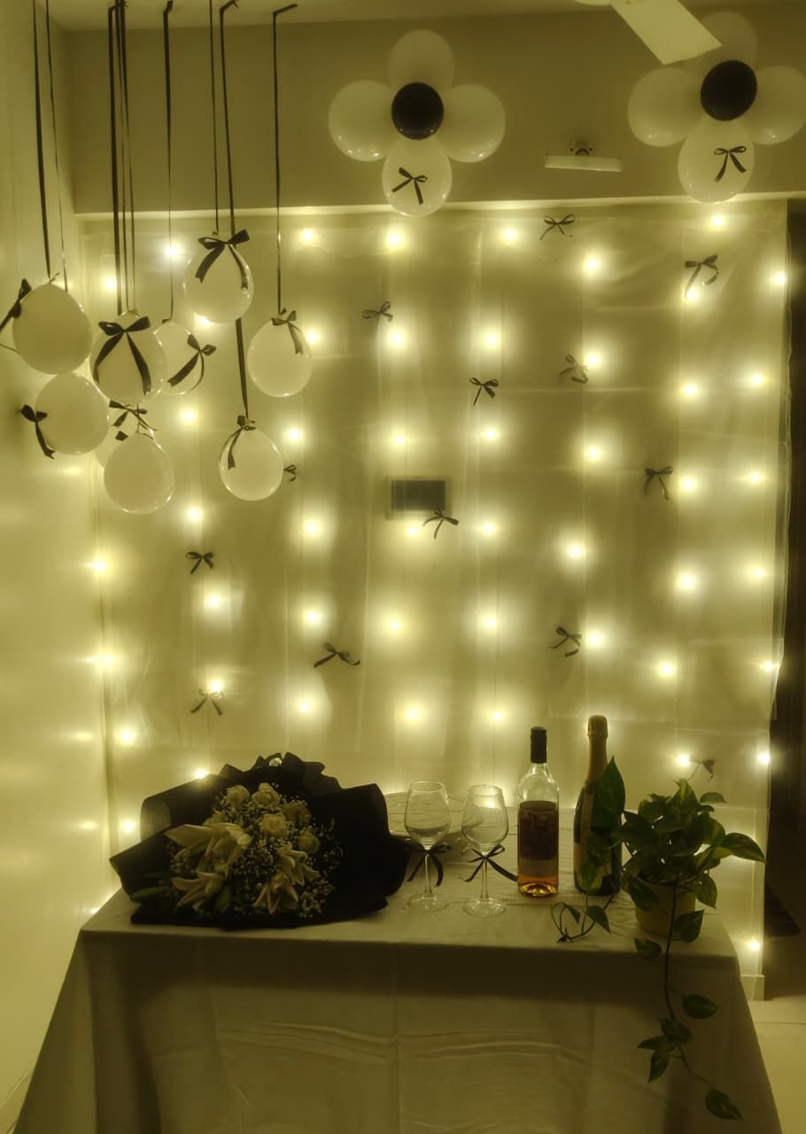 Small setup decoration 