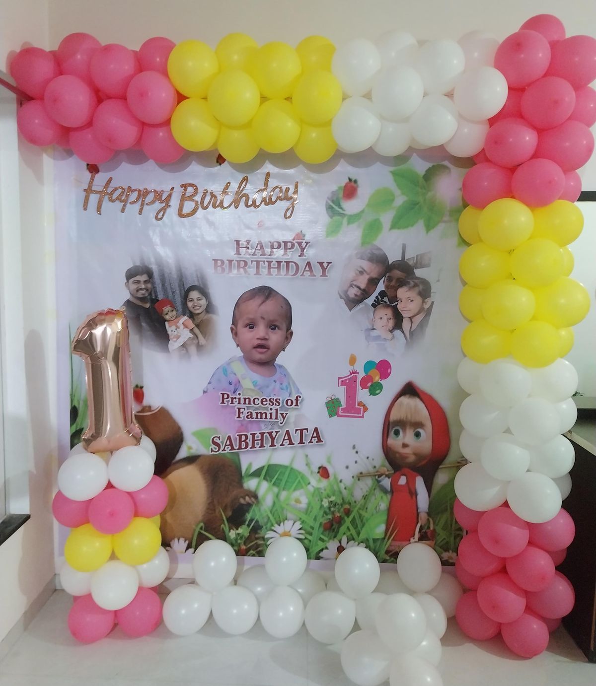 Theme arch Decoration 