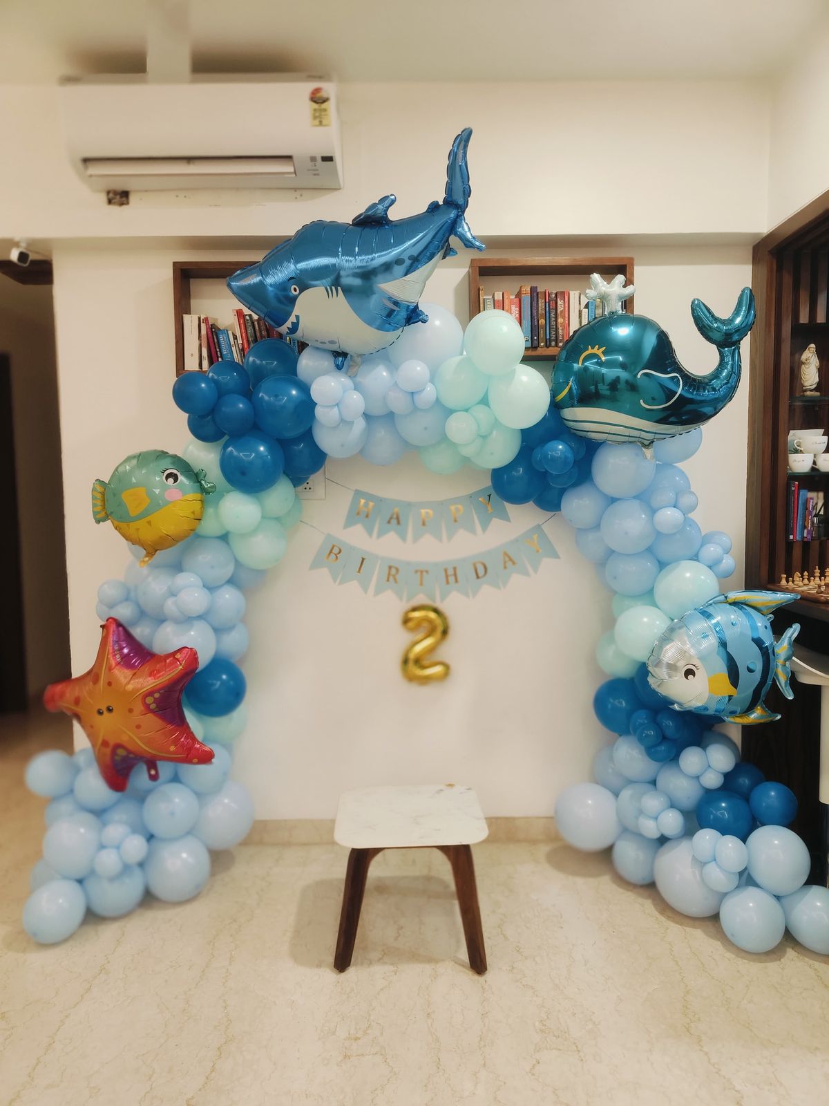 Under the sea / ocean theme birthday decoration 